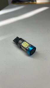 LED лампа 7440 T20 ДХО задній хід біла CANBUS з кулером 35W (0035)