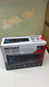 Автомагнітола Decker MDR-112BT, BT, 4?50W