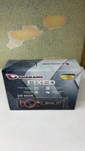 Автомагнітола Guarand SR-965R, Червона, BT, USB, FM