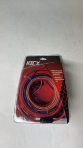 Набір проводів активного сабвуфера, Kicx SAK10-U, 10AWG