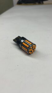 LED лампа 7443 T20 поворот жовта (0043)