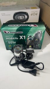 Bi LED лінзи H4 Guarand X1 mini 50W 14000Lm 5000K