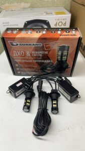 LED лампи 7440 T20 Guarand ДХО-поворот біло-жовті CANBUS