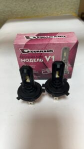 LED лампи H4 Hi Lo Guarand V1 35W 5000K 10000Lm