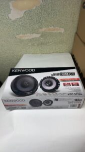 Автомобільні динаміки Kenwood KFC-S1766 (16.5 см / 6.5"), коаксіальні, 2-смугові, 40W