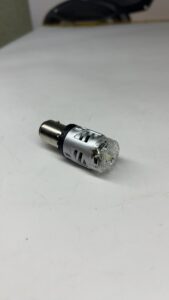 LED лампа 1157 P21/5W ДХО габарит біла CANBUS з кулером 23W (C5-12)