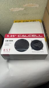 Автомобільні динаміки Calcell CB-504 (13 см / 5"), коаксіальні, 4-смугові, 12 шт
