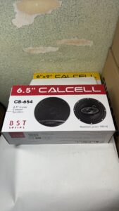 Автомобільні динаміки Calcell CB-654 (16.5 см / 6.5"), коаксіальні, 4-смугові, 10 шт