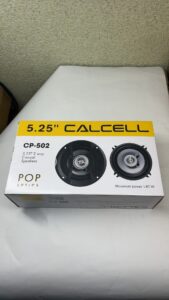 Автомобільні динаміки Calcell CP-502 (13 см / 5"), коаксіальні, 2-смугові, 12 шт