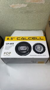 Автомобільні динаміки Calcell CP-653 (16.5 см / 6.5"), коаксіальні, 3-смугові, 60W, 8 шт