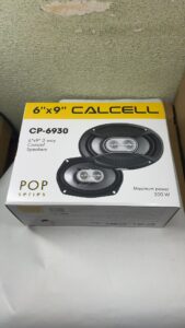 Автомобільні динаміки Calcell CP-6930 (6x9"), коаксіальні, 3-смугові, 100W, 4 шт