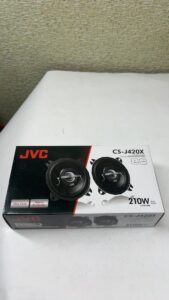 Автомобільні динаміки JVC CS-J420X (10 см / 4"), коаксіальні, 2-смугові, 20W