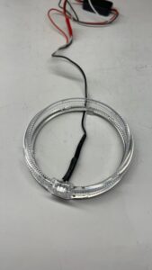 Ангельські очі LED 3.0" 95мм ДХО для лінз білі