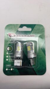 LED лампа 7440 T20 ДХО задній хід біла Lens (0011)