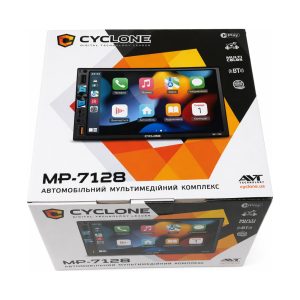 Автомагнітола 7" Cyclone MP-7128, WinCE, CarPlay, відеовихід