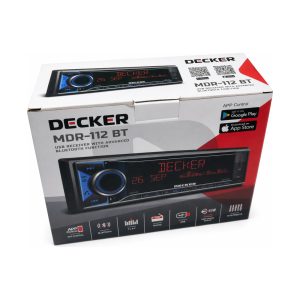 Автомагнітола Decker MDR-112BT, BT, 4?50W