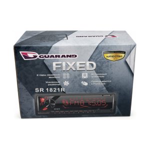 Автомагнітола Guarand SR-1821R, Червона, BT, USB, FM