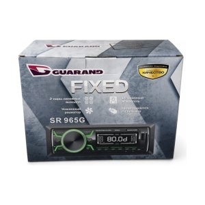 Автомагнітола Guarand SR-965G, Зелена, BT, USB, FM