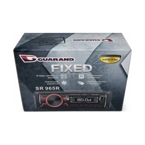 Автомагнитола Guarand SR-965R, Красная, BT, USB, FM