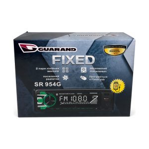 Автомагнітола Guarand SR-954G, Зелена, BT, USB, FM