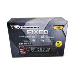 Автомагнітола Guarand SR-954R, Червона, BT, USB, FM