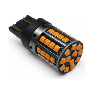 LED лампа 7443 T20 поворот жовта (0043)