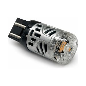 LED лампа 7443 T20 поворот жовта CANBUS з кулером 23W (C5-11)