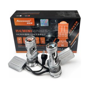 Bi LED лінзи H4 AOZOOM mini 85W 19000Lm 5500K