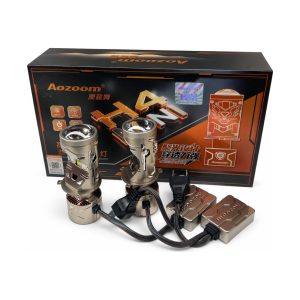 Bi LED лінзи H4 AOZOOM 2.0 NEW mini 85W 19000Lm 5500K