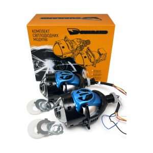 Bi LED лінзи 3.0 Guarand A6 Laser Hella 3 65W 18000Lm 5500K