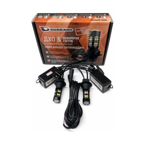 LED лампи 7440 T20 Guarand ДХО-поворот біло-жовті CANBUS