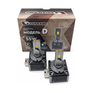 LED лампи D1S Guarand 55W 5000K 13000Lm