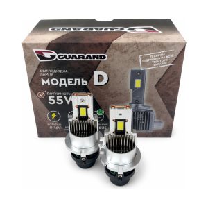 LED лампи D4S Guarand 55W 5000K 13000Lm