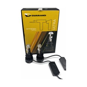 LED лампи H7 mini лінза Guarand T1 ULTRA 60W 10000Lm 5000K