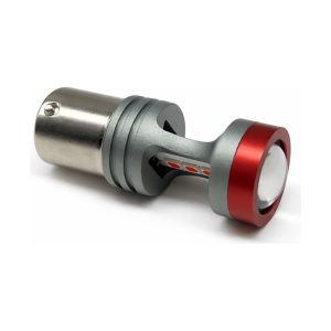 LED лампа 1156 P21W 180° стоп сигнал червона CANBUS (0033)