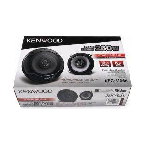 Автомобільні динаміки Kenwood KFC-S1366 (13 см / 5"), коаксіальні, 2-смугові, 30W