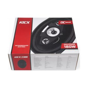 Автомобільні динаміки Kicx DC 694MR (6x9"), коаксіальні, 4-смугові, 90W