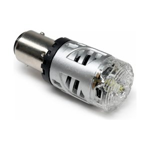 LED лампа 1157 P21/5W ДХО габарит біла CANBUS з кулером 23W (C5-12)