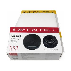 Автомобільні динаміки Calcell CB-504 (13 см / 5"), коаксіальні, 4-смугові, 12 шт