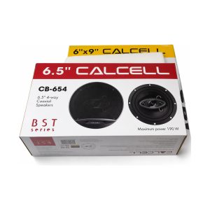 Автомобільні динаміки Calcell CB-654 (16.5 см / 6.5"), коаксіальні, 4-смугові, 10 шт