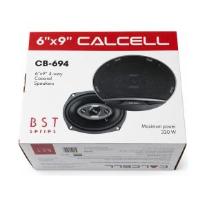 Автомобільні динаміки Calcell CB-694 (6x9"), коаксіальні, 4-смугові, 4 шт