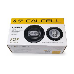Автомобільні динаміки Calcell CP-653 (16.5 см / 6.5"), коаксіальні, 3-смугові, 60W, 8 шт