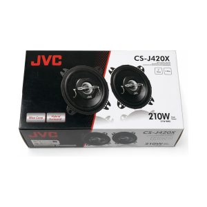 Автомобільні динаміки JVC CS-J420X (10 см / 4"), коаксіальні, 2-смугові, 20W