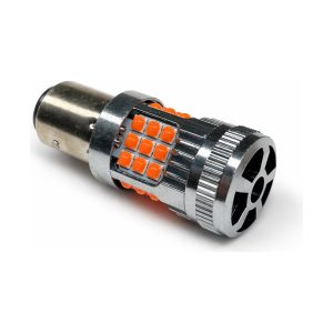 LED лампа 1157 P21/5W стоп габарит червона CANBUS з кулером 25W (0006)