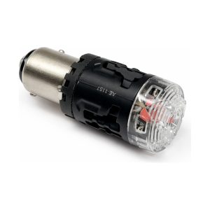 LED лампа 1157 P21/5W стоп габарит червона CANBUS з кулером 23W (C5-05)